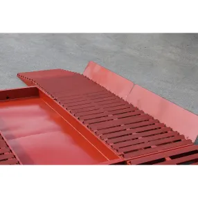 эстакада металлическая «каскад» стандарт, разборная, 5м, красная