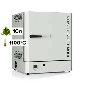 печь муфельная dion thermofusion 1100 градусов цельсия, 10л