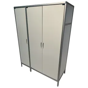 шкаф лабораторный для одежды med 20.005al (белый)