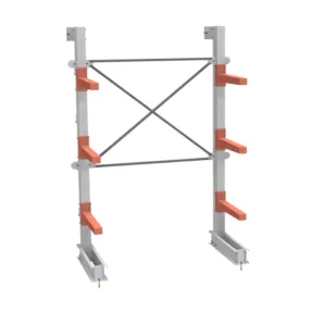 стеллаж консольный односторонний ст-062 (3 яруса)