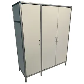 шкаф лабораторный для одежды med 20.005al (белый)