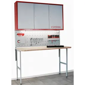 полка настенная 3 отделения (1502х263х802мм) (арт. 24.93)