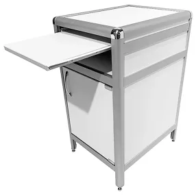 тумба лабораторная med 16.009al (белый)