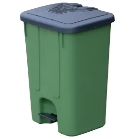 мусорный бак 65л. морозостойкий с крышкой, с педальным приводом, арт. sw-65
