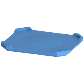 крышка п/э для тр 400 / тр 600 синий