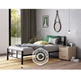 кровать кадис-90 (черная) ложе 1900х900