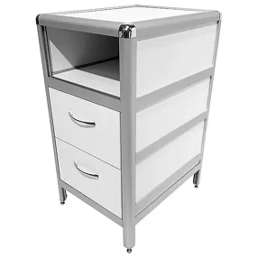 тумба лабораторная med 16.007al (белый)