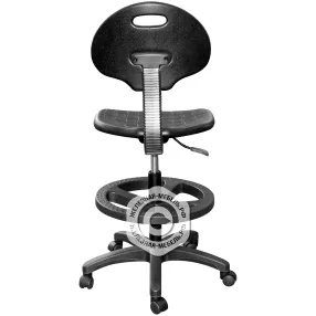 стул лабораторный полиуретановый кр11-в