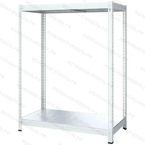 стеллаж титан мс-т 2000х1550х785 (2 яруса, настил оцинк. металл)