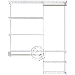 гардеробная система практик home прихожая light 6 белая