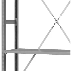 стеллаж тсу универсал 2000х760х300 (4 полки)