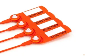 пломба пластиковая фаст 220 (с белым полем)