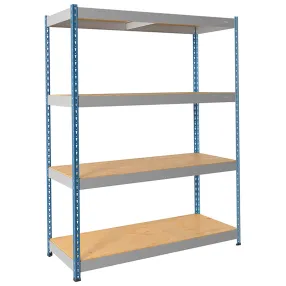 стеллаж sb 2000х1830х510 (4 яруса с настилом из фанеры)