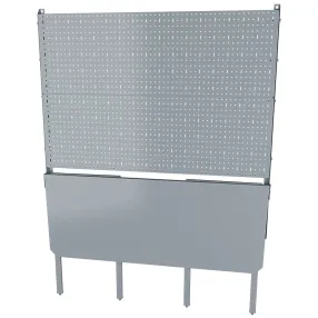 верстак откидной оцинкованный standart, перфорация 1м