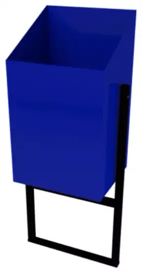 урна уличная «уралочка вкапываемая 2» 24л