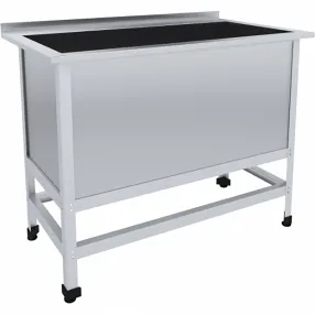 ванна моечная вмоб-1-цк с бортом и отв. под смеситель