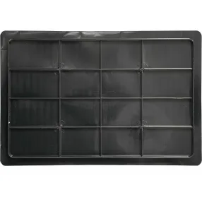 ящик п/э мясной 600х400х250 сплошной с закрытыми ручками арт. 204.02