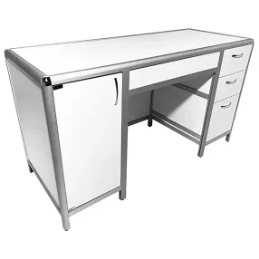 стол лабораторный med 10.008al (белый)