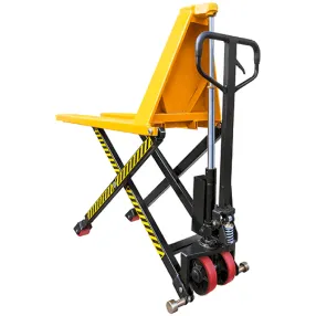 тележка гидравлическая 1000 кг 1150 мм xilin jf с ножничным подъемом (полиуретановые колёса)