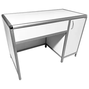 стол лабораторный med 10.004al (белый)