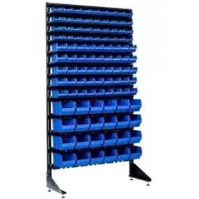 стеллаж с пластиковыми ящиками 1801-4/5/4 s