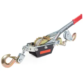 лебедка ручная рычажная tor qss1tb2 г/п 1,0 т длина троса 2,4 м