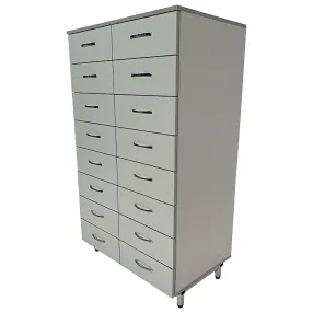 шкаф лабораторный картотечный шлк 23.004 (белый)