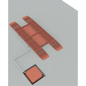 эстакада металлическая «каскад» комфорт, разборная, 6м