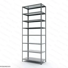 стеллаж ms hard 2500х1000х600 (8 полок)