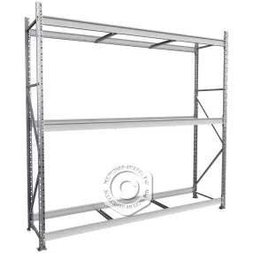 стеллаж ms pro z 2000х2100х500 (3 яруса без настила)