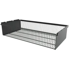 выдвижная корзина титан-gs (863х440х181) (цвет чёрный)