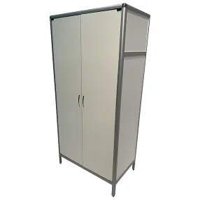 шкаф лабораторный для одежды med 20.002al (белый)