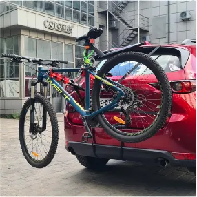 багажник с хомутами для трех велосипедов (арт. 16.121)