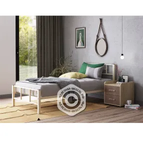 кровать кадис-90 (бежевая) ложе 1900х900