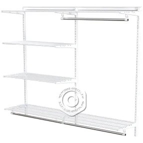 гардеробная система практик home прихожая light 5 белая