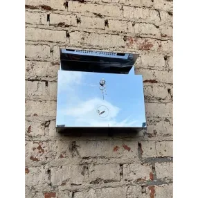 пепельница уличная настенная из нержавеющей стали klesto st 300