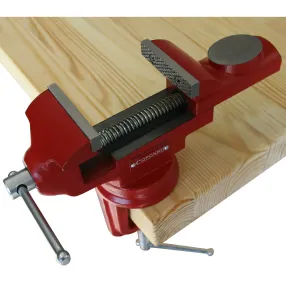 тиски поворотные на струбцине 60мм (2,5 дюймов) (арт. 1.911)