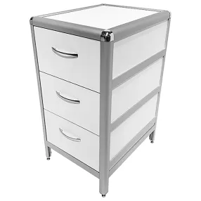 тумба лабораторная med 16.003al (белый)