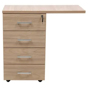 тумба офисная боковая npw-408 l4