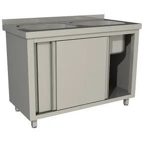 стол производственный купе спзк2м-14/7-бл