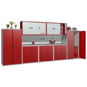 полка настенная 3 отделения (1502х263х802мм) (арт. 24.93)