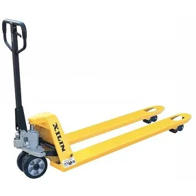 тележка гидравлическая 2000 кг 1150 мм xilin db (резиновые колёса)