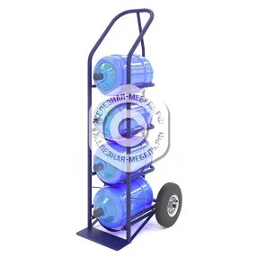 тележка для перевозки 4 х баллонов с водой вд 4 (без колёс)