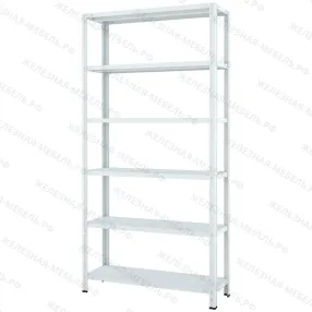 стеллаж мс-500 2000х1000х300 (6 полок мс-100)