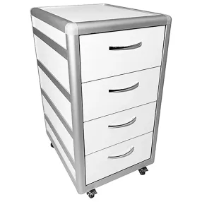 тумба лабораторная med 16.013al (белый)