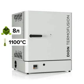 печь муфельная dion thermofusion 1100 градусов цельсия, 8л