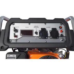 генератор бензиновый tor km4000h 2,8 квт 220в 16 л с кнопкой запуска