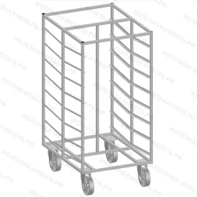 тележка-шпилька под лотки тшсл-16 под лотки 730х440х140мм