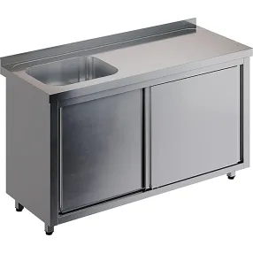стол производственный купе спзк1м-17/6-бл с моечной ванной