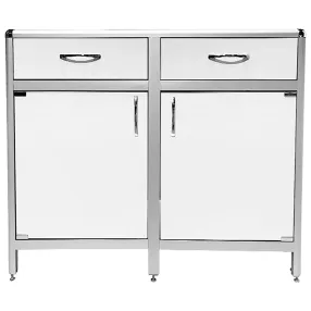 стол-тумба лабораторная med 12.006al (белый)